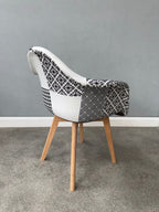 Chrono Patchwork Tub Chair - Joe’s Haven