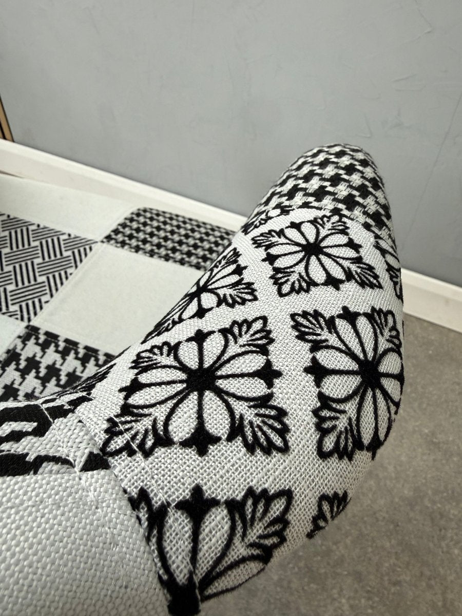 Chrono Patchwork Tub Chair - Joe’s Haven
