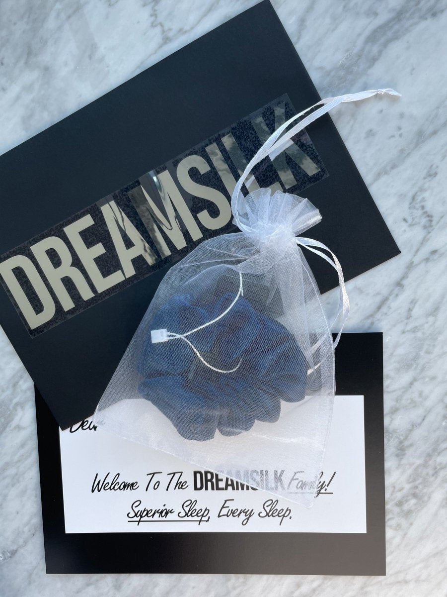 Navy Blue Silk Scrunchie - Regular - Joe’s Haven