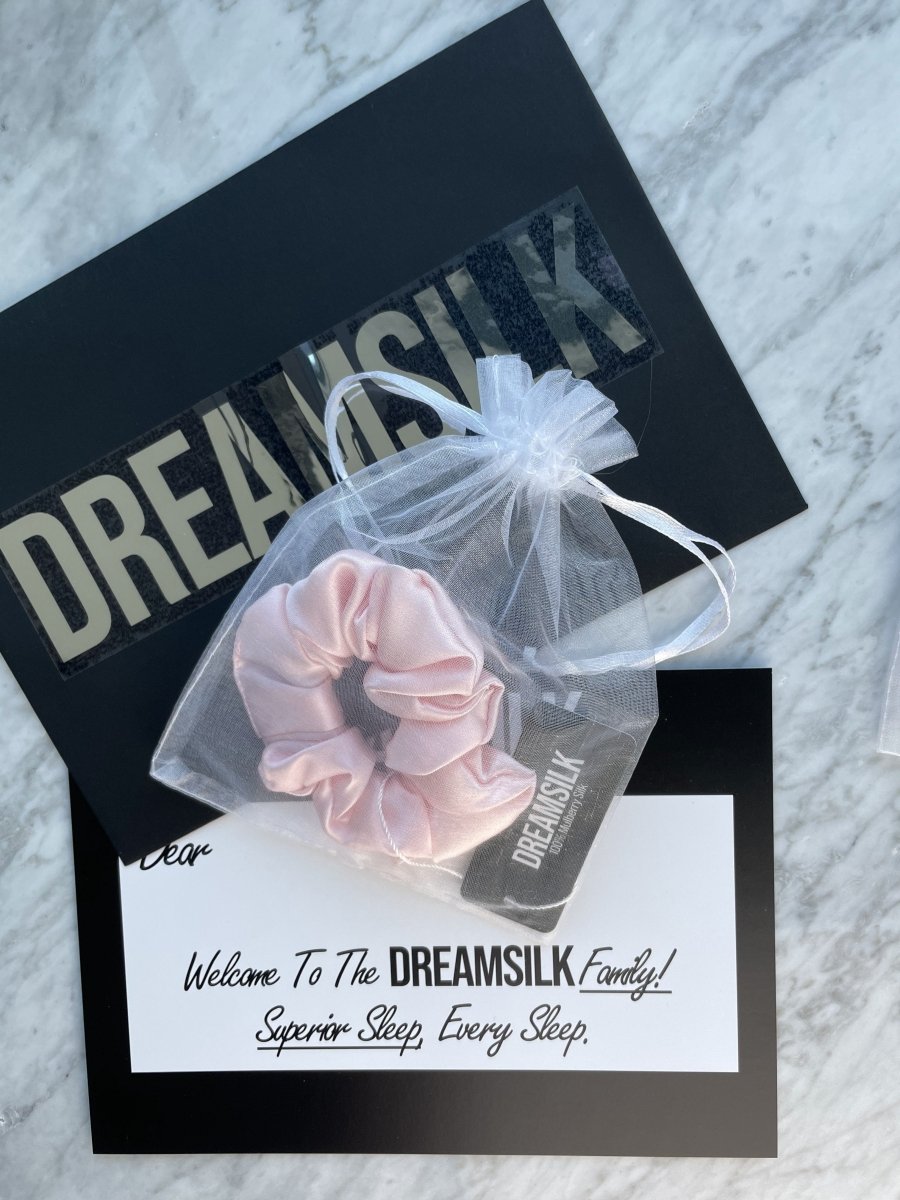 Pink Silk Scrunchie - Regular - Joe’s Haven