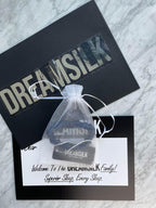 Navy Blue Silk Scrunchie - Skinny - Joe’s Haven