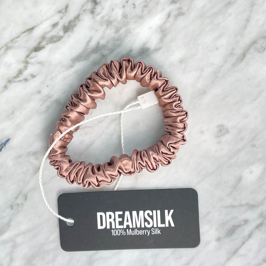 Bronze Silk Scrunchie - Skinny - Joe’s Haven