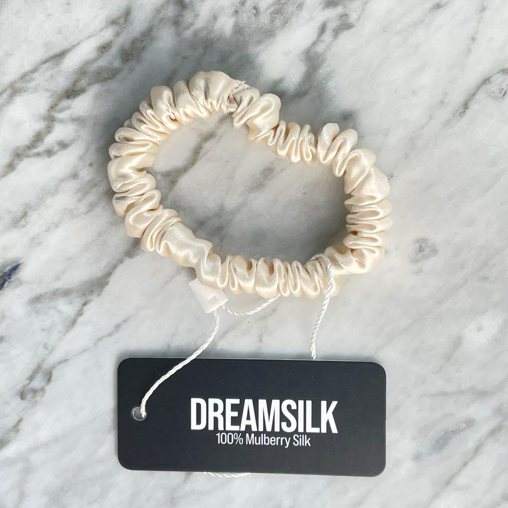 Champagne Silk Scrunchie - Skinny - Joe’s Haven