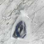 Navy Blue Silk Scrunchie - Skinny - Joe’s Haven