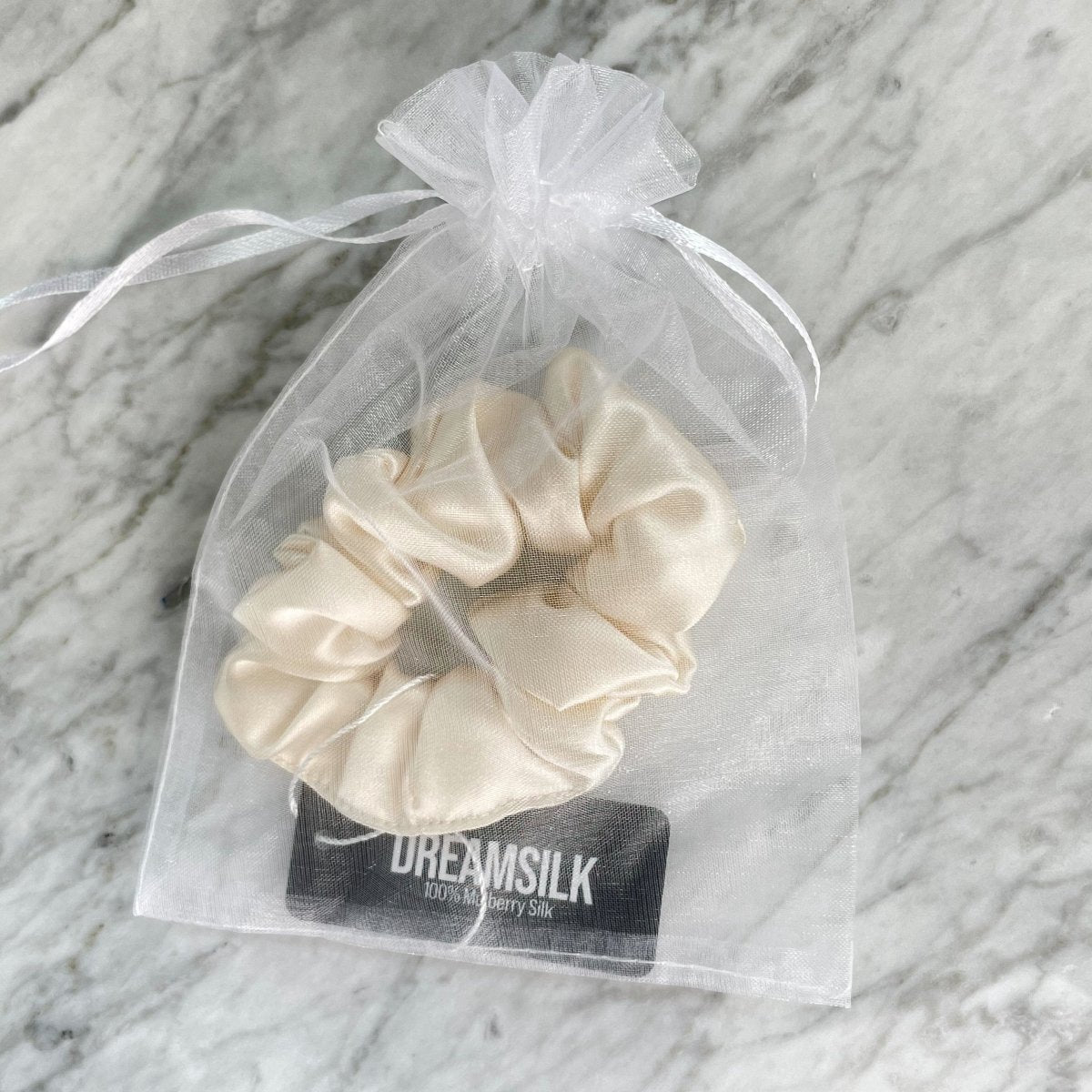 Champagne Silk Scrunchie - Regular - Joe’s Haven