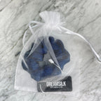 Navy Blue Silk Scrunchie - Regular - Joe’s Haven