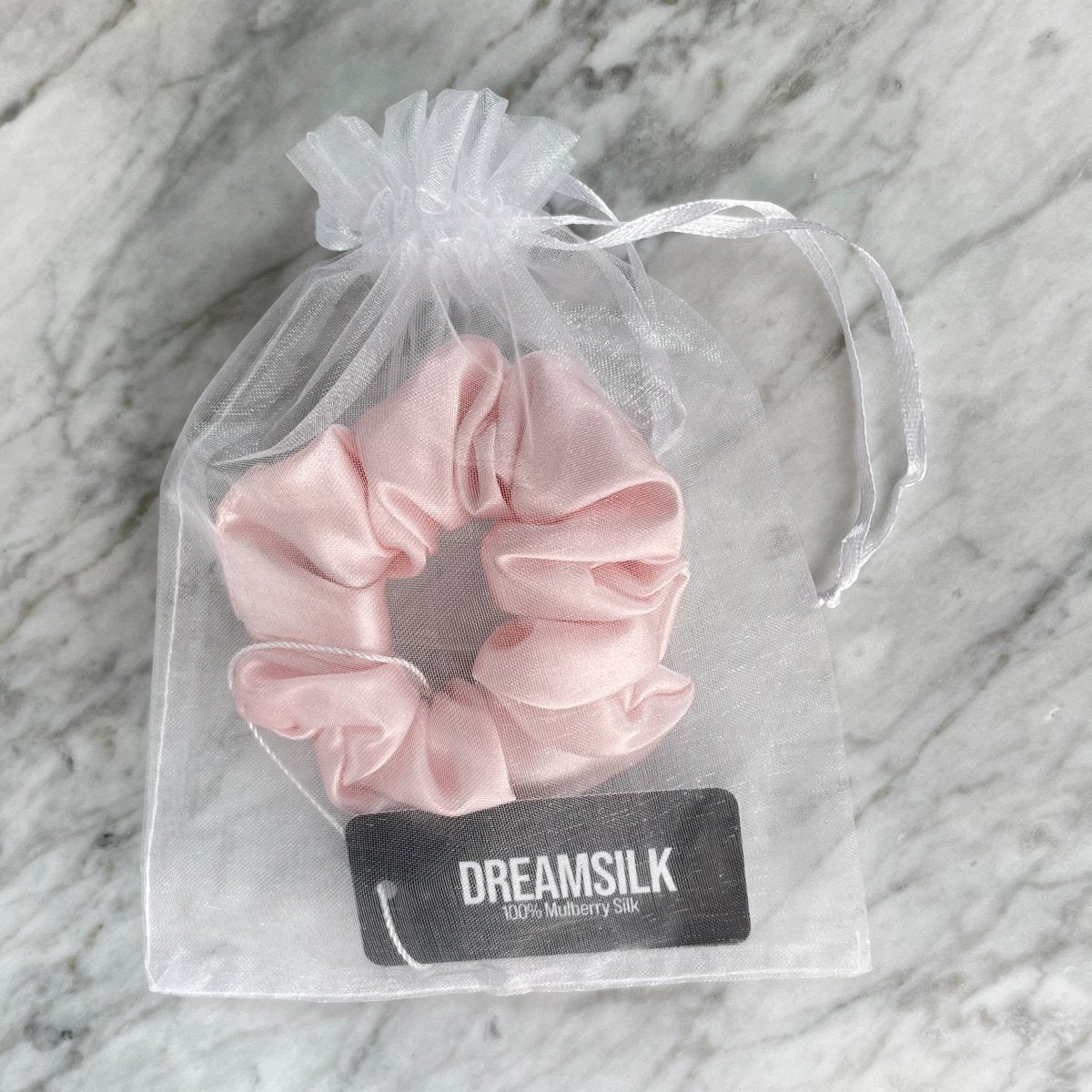 Pink Silk Scrunchie - Regular - Joe’s Haven