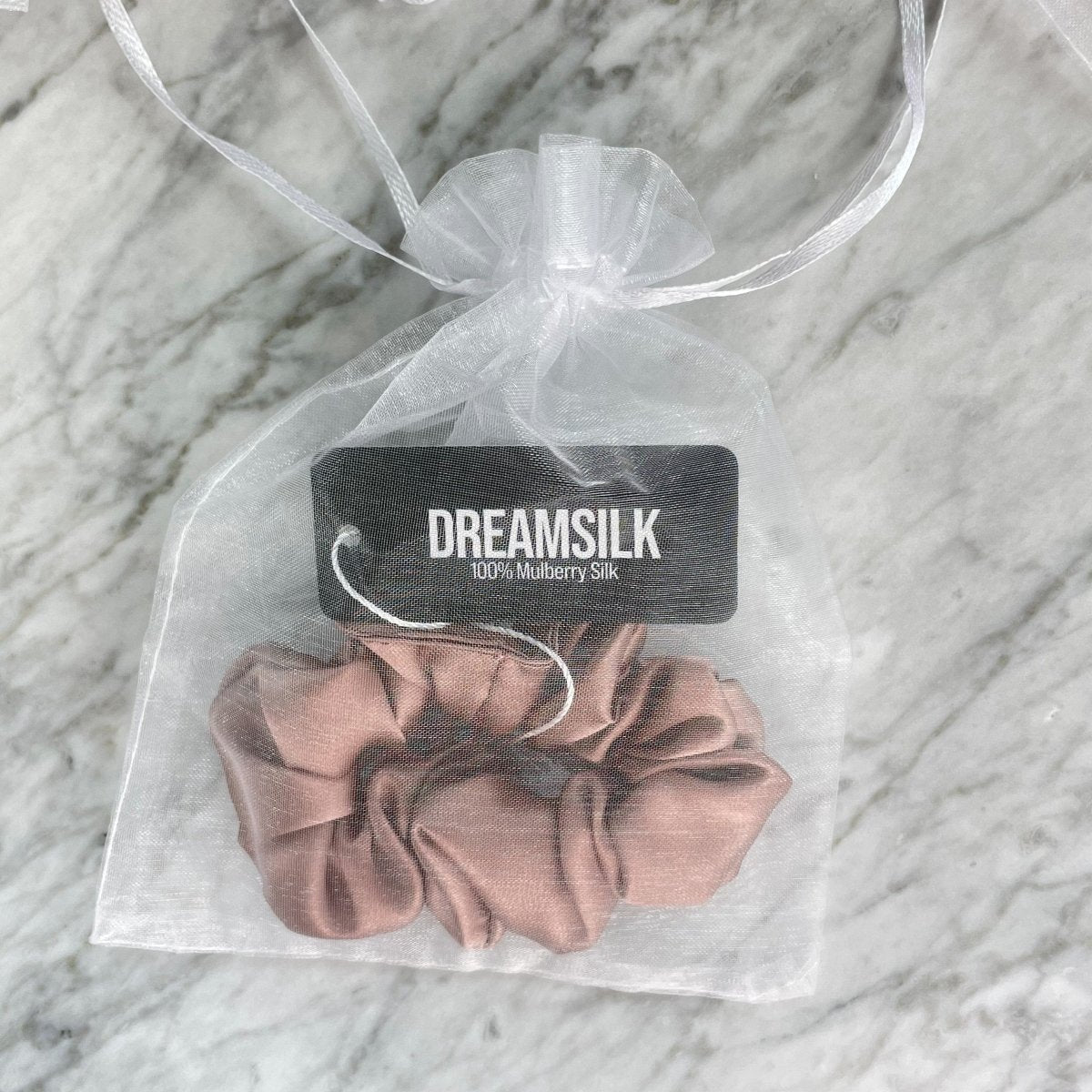 Bronze Silk Scrunchie - Regular - Joe’s Haven