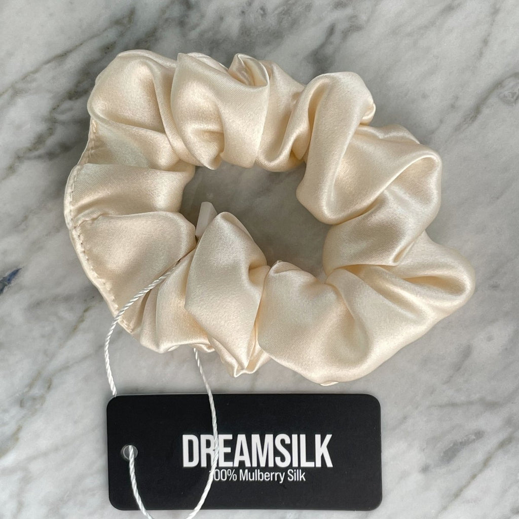 Champagne Silk Scrunchie - Regular - Joe’s Haven