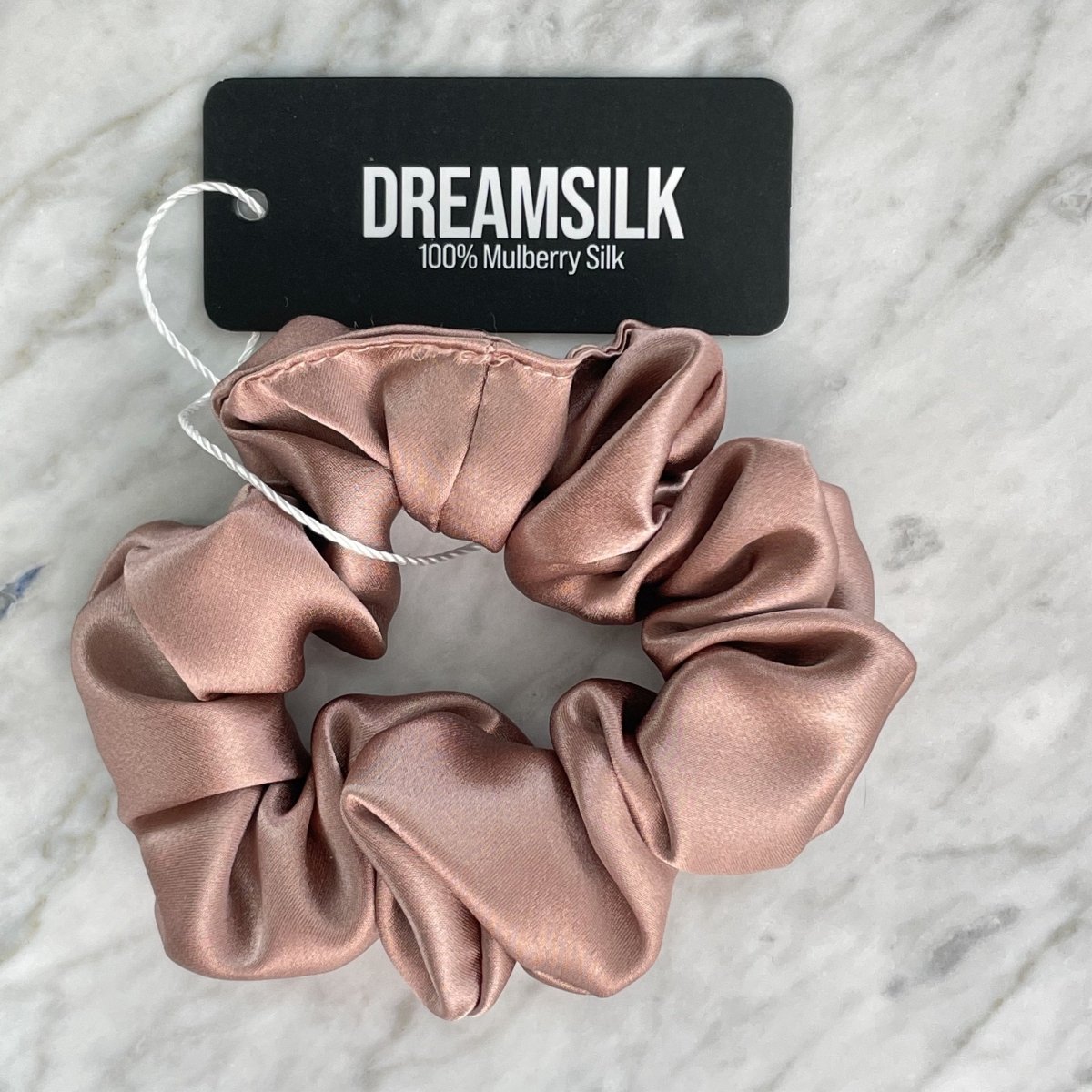 Bronze Silk Scrunchie - Regular - Joe’s Haven