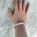 Pink Silk Scrunchie - Skinny - Joe’s Haven