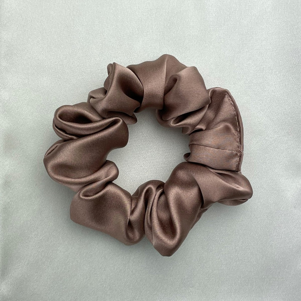 Bronze Silk Scrunchie - Regular - Joe’s Haven