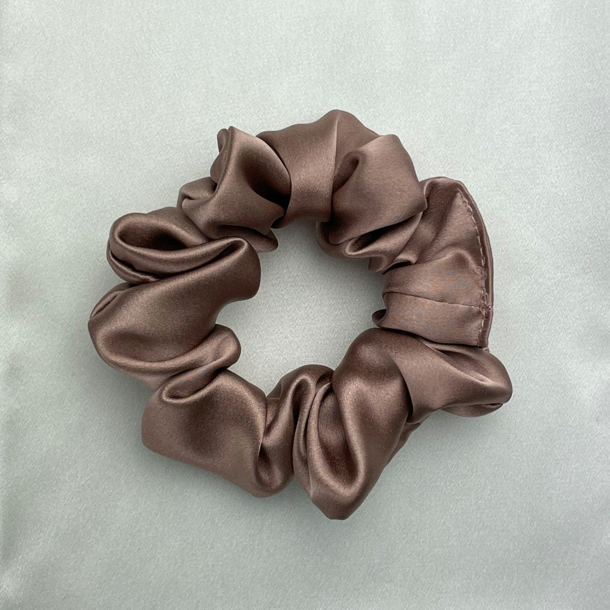 Bronze Silk Scrunchie - Regular - Joe’s Haven