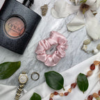 Pink Silk Scrunchie - Regular - Joe’s Haven