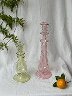 Pink Vintage Style Candle Holder - Joe’s Haven