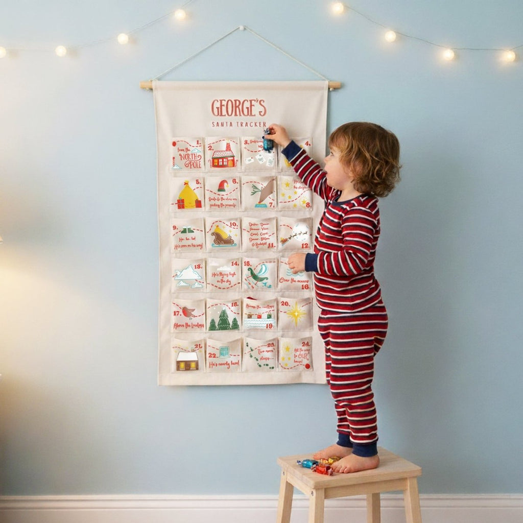 Personalised Santa Tracker Advent Calendar | Custom Made for Kids & Family - Joe’s Haven