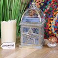 Patera Antique Style Square Lantern Star Design - Joe’s Haven
