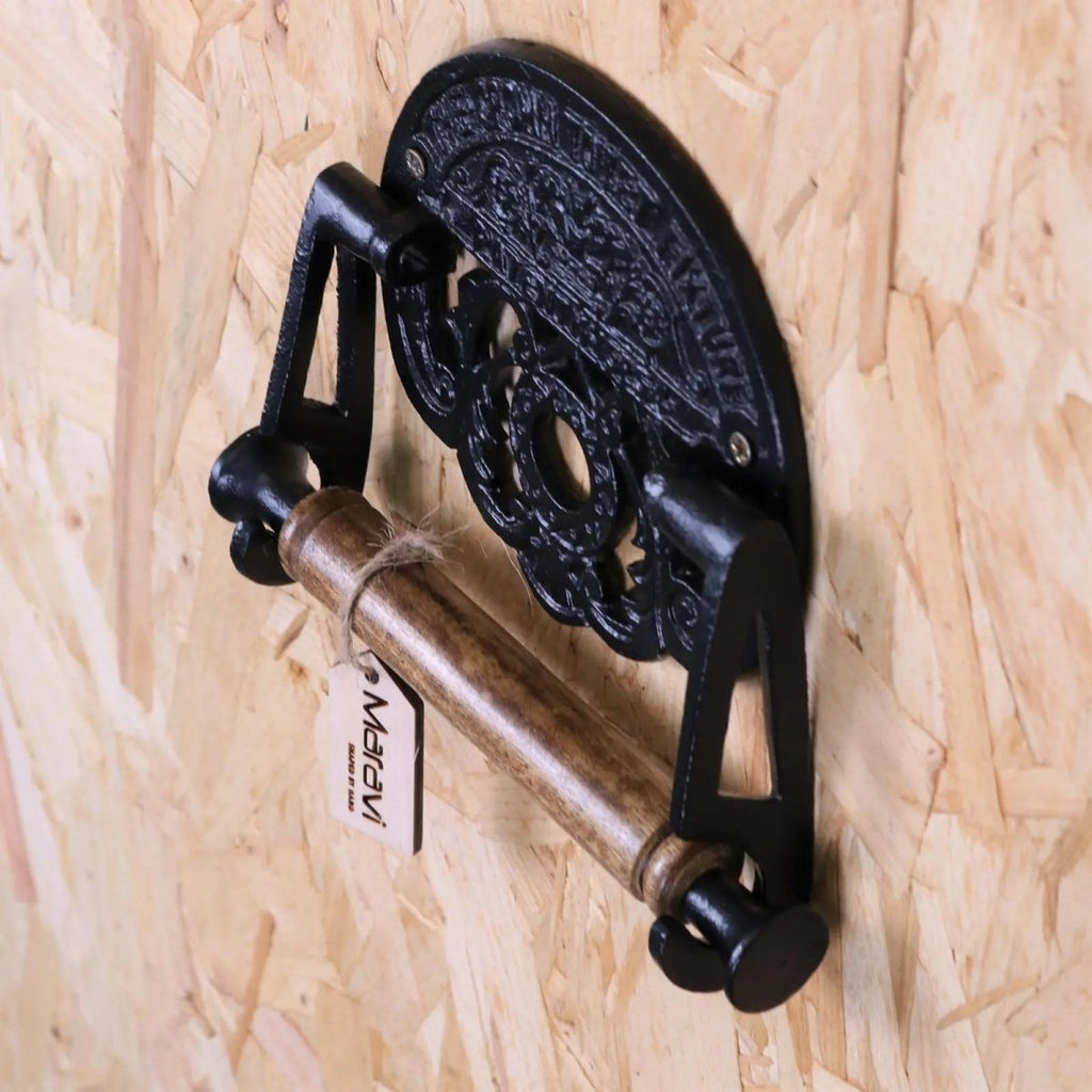 Vintage Style Toilet Roll Holder The Crown Toilet Fixture - Joe’s Haven