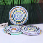 Kauli Set of 3 Recycled Coasters Magazine Paper - Joe’s Haven