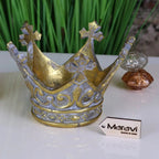 Ziro Crown Candle Holder Vintage Style - Joe’s Haven