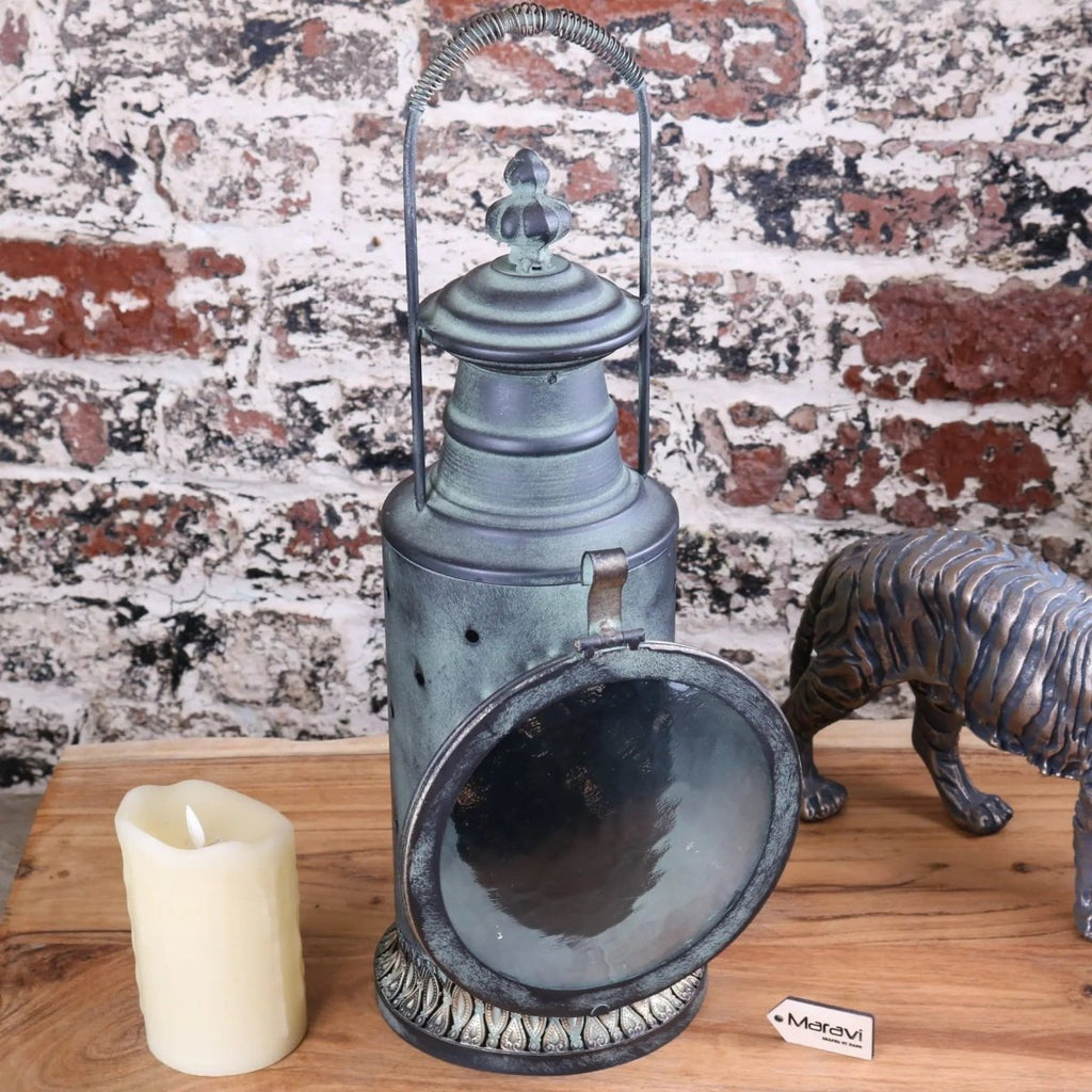 Orchha Vintage Style Railway Lantern - Joe’s Haven