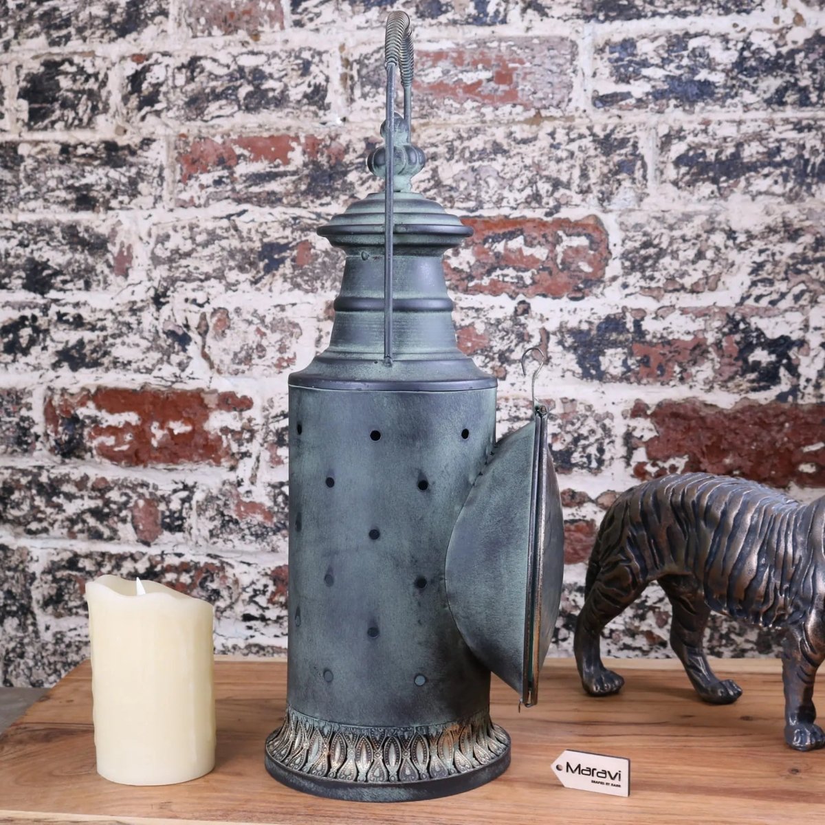 Orchha Vintage Style Railway Lantern - Joe’s Haven