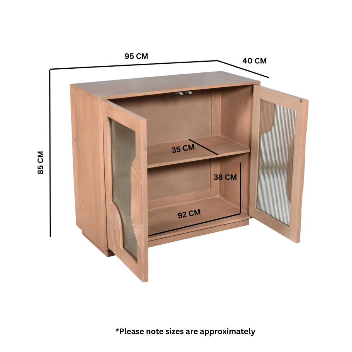 Jodhpur Solid Wooden Small Sideboard - Joe’s Haven