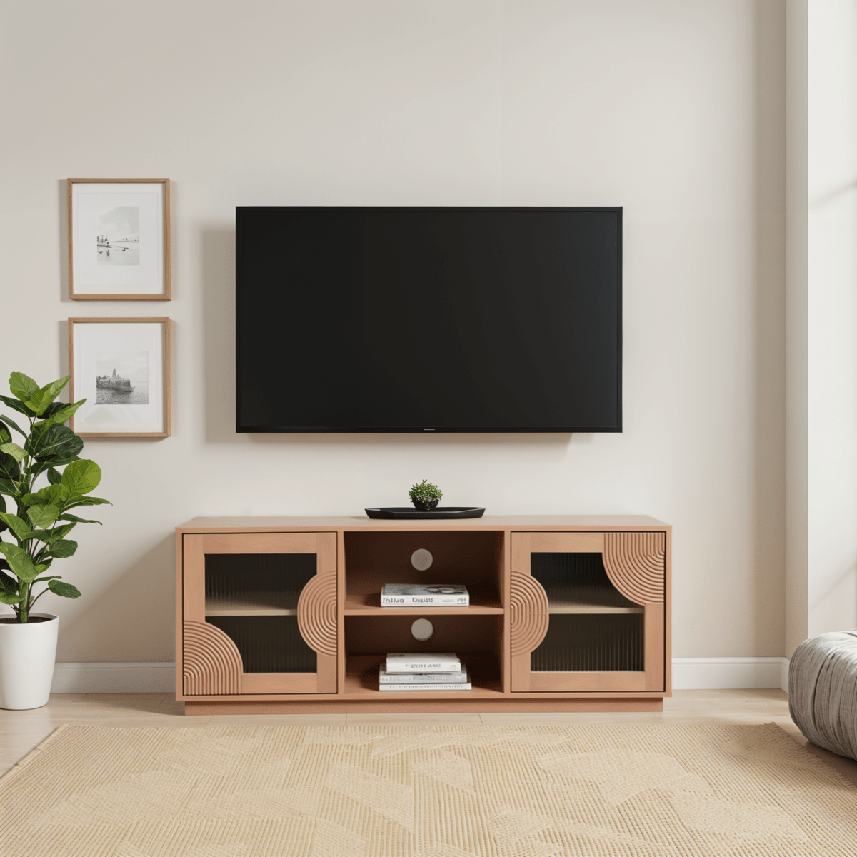 Jodhpur Solid Wood Tv Cabinet - Joe’s Haven