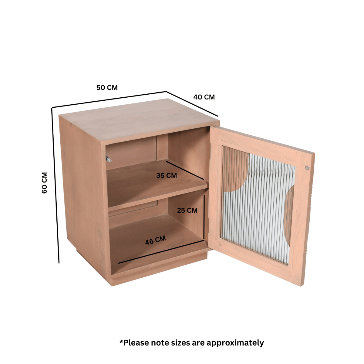 Jodhpur Solid Wood Bedside Table - Joe’s Haven