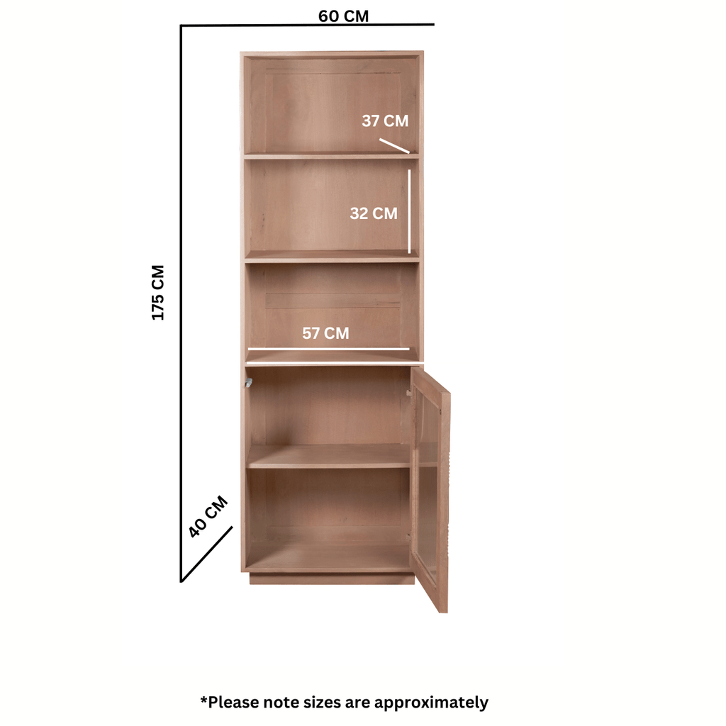 Jodhpur Solid Wood Bookcase - Joe’s Haven
