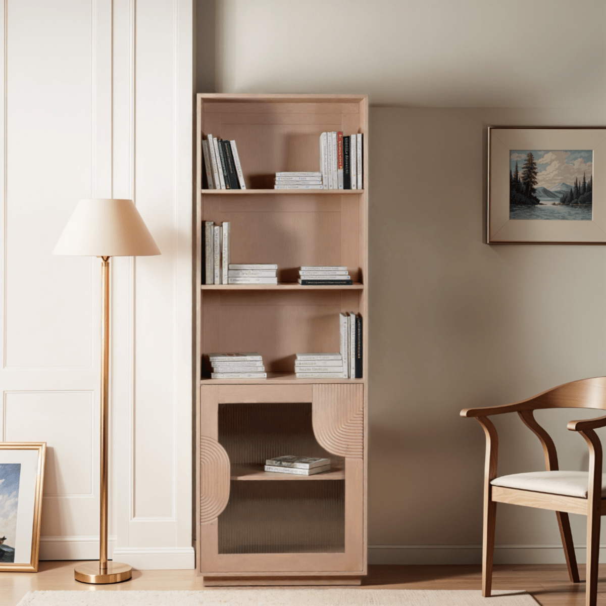 Jodhpur Solid Wood Bookcase - Joe’s Haven