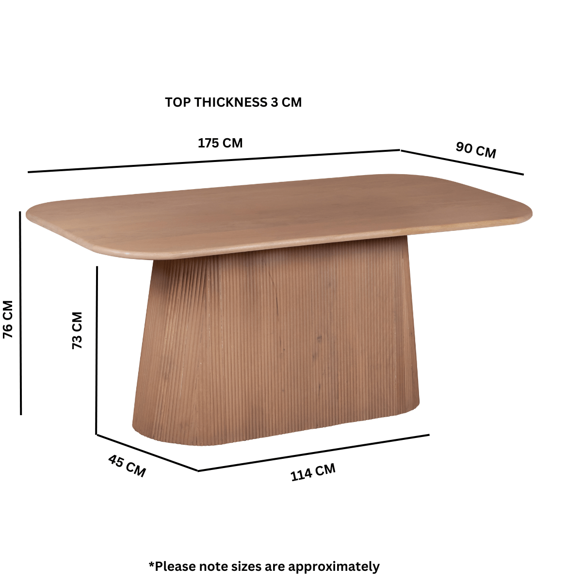 Jodhpur Solid Wood 6 - 8 Seater Dining Table - Joe’s Haven