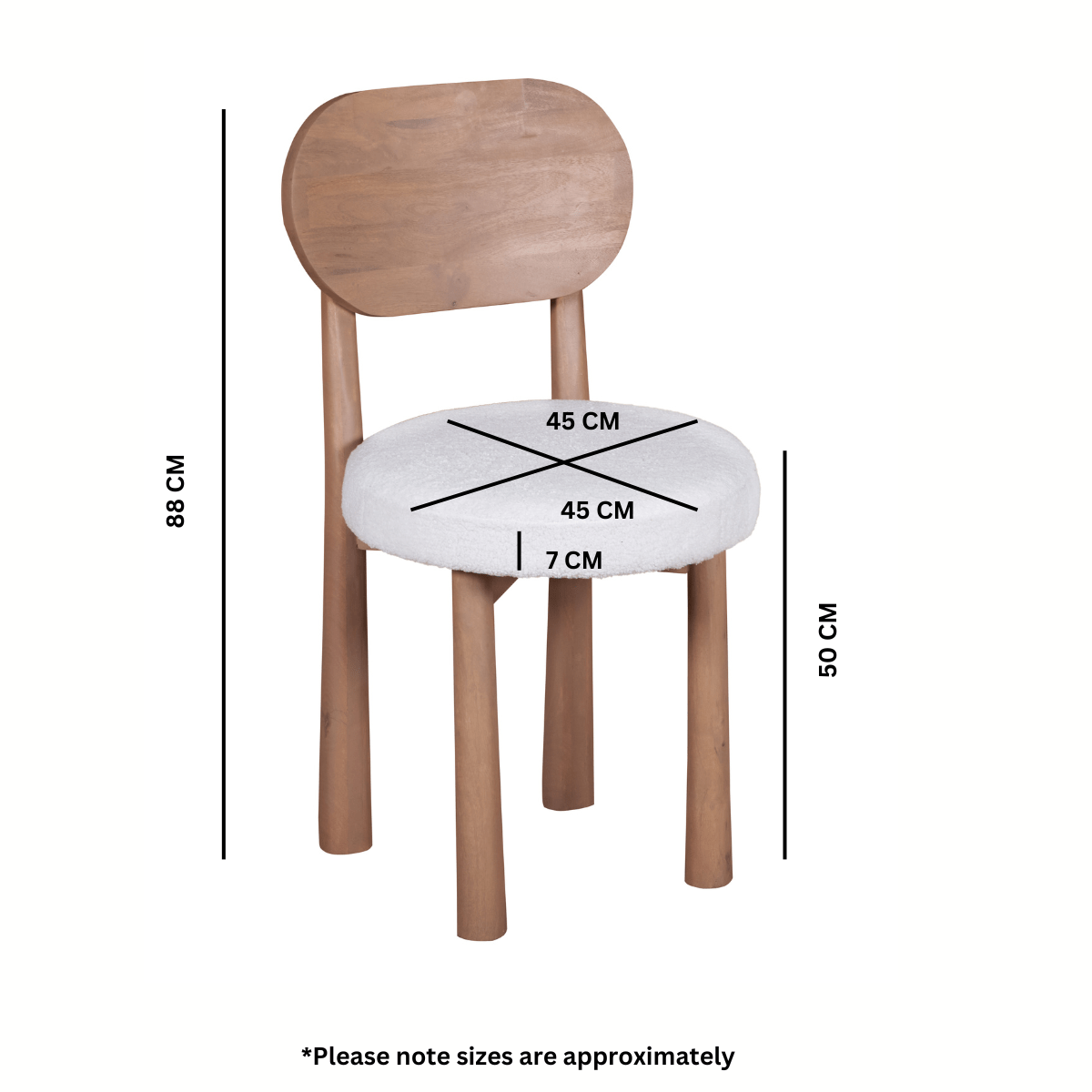 Jodhpur Solid Wood Dining Chair (Set Of 2) - Joe’s Haven