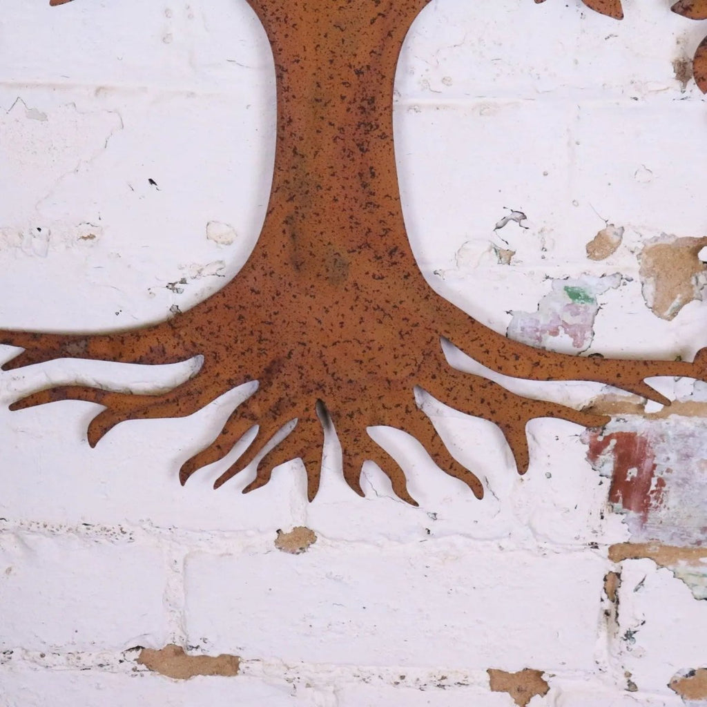 Indari Tree Metal Garden Wall Art 60cm - Joe’s Haven