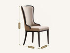 Inoue High Back Dining Chair, Leather - Joe’s Haven