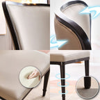 Inoue High Back Dining Chair, Leather - Joe’s Haven