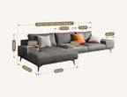 Jarrod Three Seater, Four Seater, Five Seater Corner Sofa - Joe’s Haven
