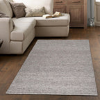 Solid Design Recycled Low Pile Eco Rug | Jaya
