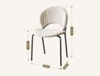 Jerome Shell Dining Chair, Velvet - Joe’s Haven