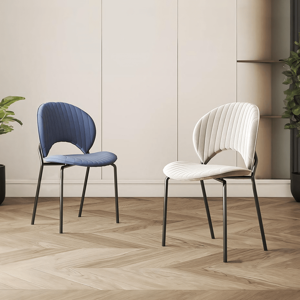 Jerome Shell Dining Chair, Velvet - Joe’s Haven