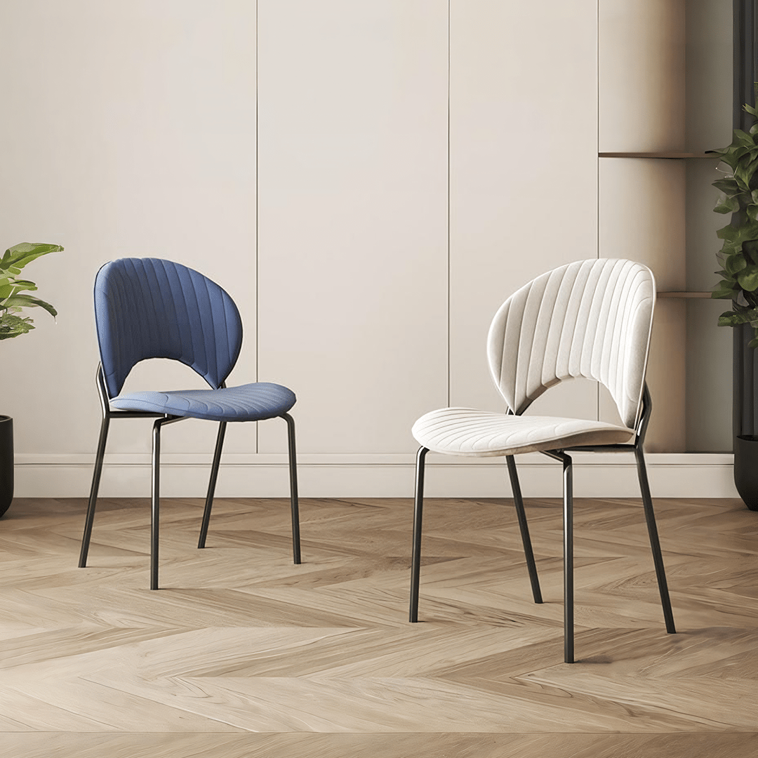 Jerome Shell Dining Chair, Velvet - Joe’s Haven