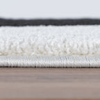Joli Geometric Black & White Rug - Joe’s Haven
