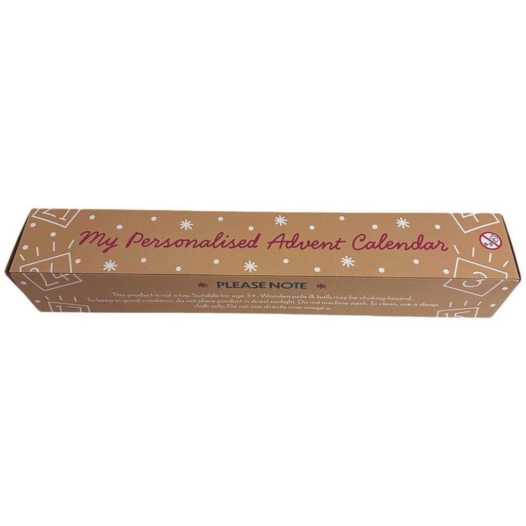 Personalised family advent calendar with family photos - Joe’s Haven