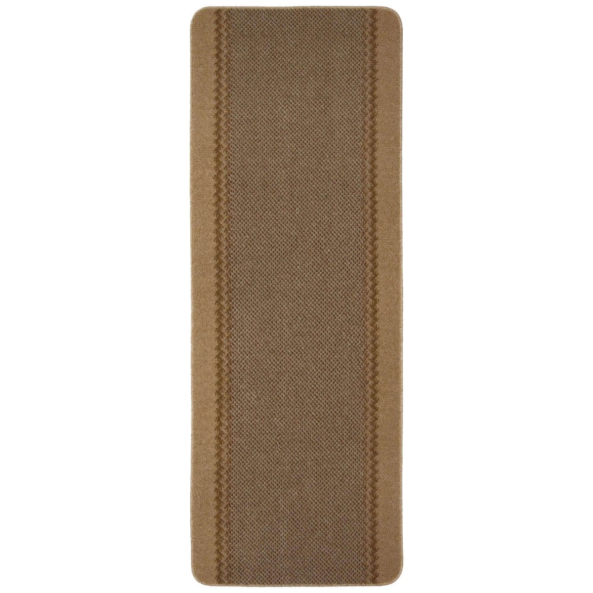 Washable Bordered Beige Rug | 116B - Joe’s Haven