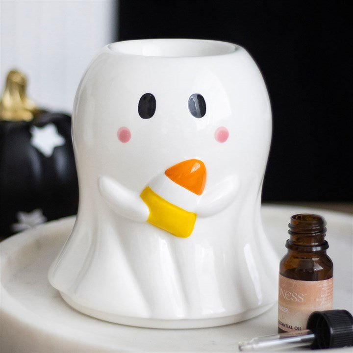 Candy Corn Ghost Oil Burner and Wax Warmer - Joe’s Haven
