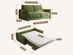 Kaur Two Seater Sofa Bed, Pull Out Sleeper Sofa Bed, More Colours - Joe’s Haven