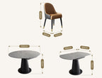 Lessie Extendable Dining Table, Sintered Stone - Joe’s Haven