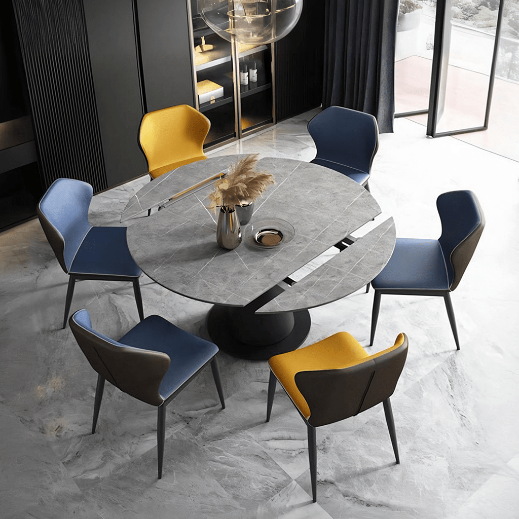 Lessie Extendable Dining Table, Sintered Stone - Joe’s Haven