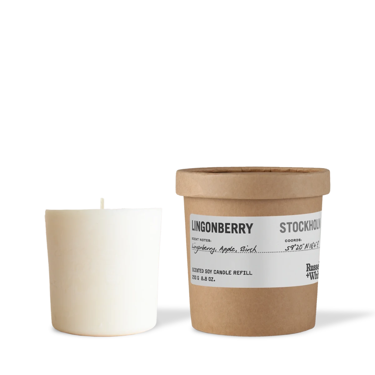 Lingonberry Scented Candle Refill - Joe’s Haven