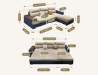 Lobo Sectional Sofa With Storage, Chaise Lounge Sofa Bed - Joe’s Haven